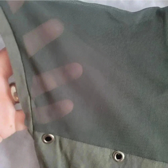 Olive green short sleeves top - Picture 3 of 3